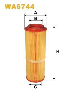 WIX FILTERS Воздушный фильтр WA6744